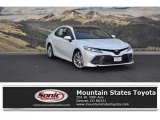 2018 Wind Chill Pearl Toyota Camry XLE V6 #124402215