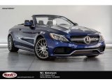 2017 Brilliant Blue Metallic Mercedes-Benz C 63 AMG Cabriolet #124418493