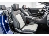 2017 Mercedes-Benz C 63 AMG Cabriolet AMG Black/Platinum White Interior