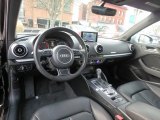 2016 Audi A3 2.0 Premium quattro Black Interior