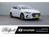 2018 Quartz White Pearl Hyundai Elantra SEL #124441132