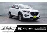 2017 Dazzling White Hyundai Tucson SE #124441111