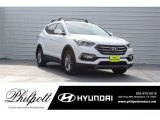 2018 Pearl White Hyundai Santa Fe Sport  #124441131