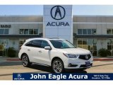 2018 White Diamond Pearl Acura MDX  #124458508