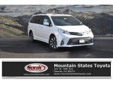 2018 Blizzard White Pearl Toyota Sienna XLE AWD #124477024