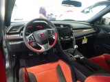 2018 Honda Civic Type R Type R Red/Black Suede Effect Interior