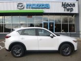 2017 Crystal White Pearl Mazda CX-5 Sport AWD #124477194