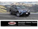 2018 Magnetic Gray Metallic Toyota RAV4 LE AWD #124477033