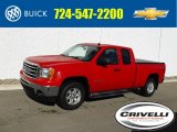 2012 Fire Red GMC Sierra 1500 SLE Extended Cab 4x4 #124502899