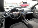 2018 Ford Explorer XLT 4WD Ebony Black Interior