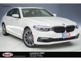 2018 Mineral White Metallic BMW 5 Series 530i Sedan #124502758