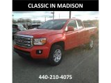 2018 Cardinal Red GMC Canyon SLE Extended Cab #124502919