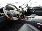 2018 Lexus LX 570 Black Interior
