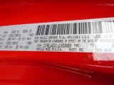 2018 Wrangler Unlimited Color Code for Firecracker Red - Color Code: PRC