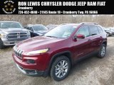 2018 Velvet Red Pearl Jeep Cherokee Limited 4x4 #124529712