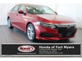 2018 Radiant Red Metallic Honda Accord LX Sedan #124556206