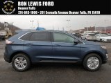 2018 Blue Ford Edge SEL AWD #124556260