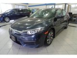 2018 Cosmic Blue Metallic Honda Civic EX Sedan #124556493