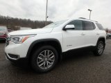 2017 White Frost Tricoat GMC Acadia SLE AWD #124556308