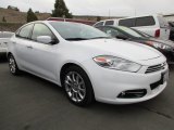 Bright White Dodge Dart in 2016