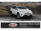 2018 Super White Toyota RAV4 XLE AWD #124556162