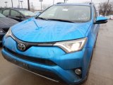 2018 Electric Storm Blue Toyota RAV4 XLE AWD #124556453