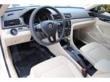 2017 Volkswagen Passat S Sedan Cornsilk Beige Interior