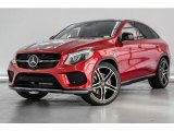 2018 Mercedes-Benz GLE designo Cardinal Red Metallic