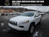 2018 Bright White Jeep Cherokee Latitude Plus 4x4 #124622541