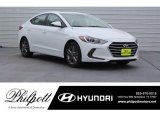 2018 Quartz White Pearl Hyundai Elantra Value Edition #124622498