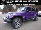 2018 Xtreme Purple Pearl Jeep Wrangler Unlimited Sahara 4x4 #124622436