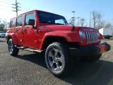 2018 Firecracker Red Jeep Wrangler Unlimited Sahara 4x4 #124644809