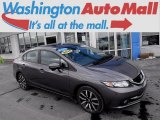 2015 Modern Steel Metallic Honda Civic EX-L Sedan #124644860