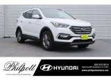 2018 Pearl White Hyundai Santa Fe Sport  #124644940