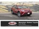 2018 Ruby Flare Pearl Toyota RAV4 LE AWD #124667032