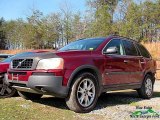 Ruby Red Metallic Volvo XC90 in 2003