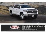 2018 Super White Toyota Tundra SR5 CrewMax 4x4 #124667053