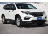 2018 White Diamond Pearl Honda Pilot LX #124679695