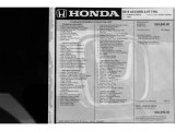 2018 Honda Accord Touring Sedan Window Sticker