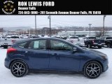 2018 Blue Metallic Ford Focus SEL Hatch #124684724