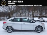 2018 Ingot Silver Ford Focus SE Sedan #124684723