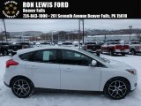 2018 Oxford White Ford Focus SEL Hatch #124684726