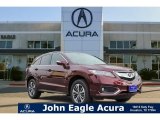 2018 Basque Red Pearl II Acura RDX FWD Advance #124684684