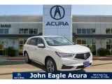 2018 White Diamond Pearl Acura MDX AWD #124684682