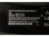 2017 4 Series Color Code for Black Sapphire Metallic - Color Code: 475