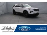 2018 White Platinum Ford Explorer XLT #124731928