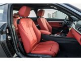 2018 BMW 4 Series 440i Coupe Coral Red Interior