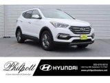 2018 Pearl White Hyundai Santa Fe Sport  #124757943