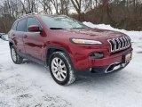 2015 Deep Cherry Red Crystal Pearl Jeep Cherokee Limited 4x4 #124777405