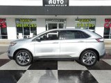 2016 Ingot Silver Ford Edge Titanium #124790113